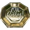 Kartonkilautanen Let's Party 6 kpl 18 cm Oh Baby