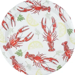 Kartonkilautanen Let's Party 10 kpl 25 cm rapu
