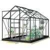 Kasvihuone Lykke PC 6,2m2, musta