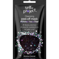 Kasvonaamio Selfie Project Peel-Off puhdistava hiili