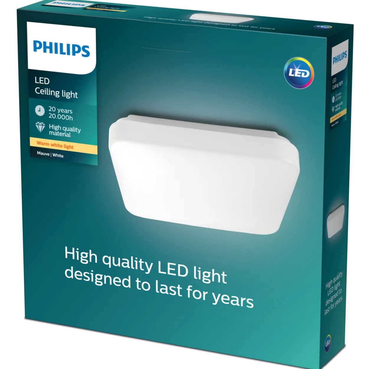 Kattovalaisin Philips Mauve 2700K 17W