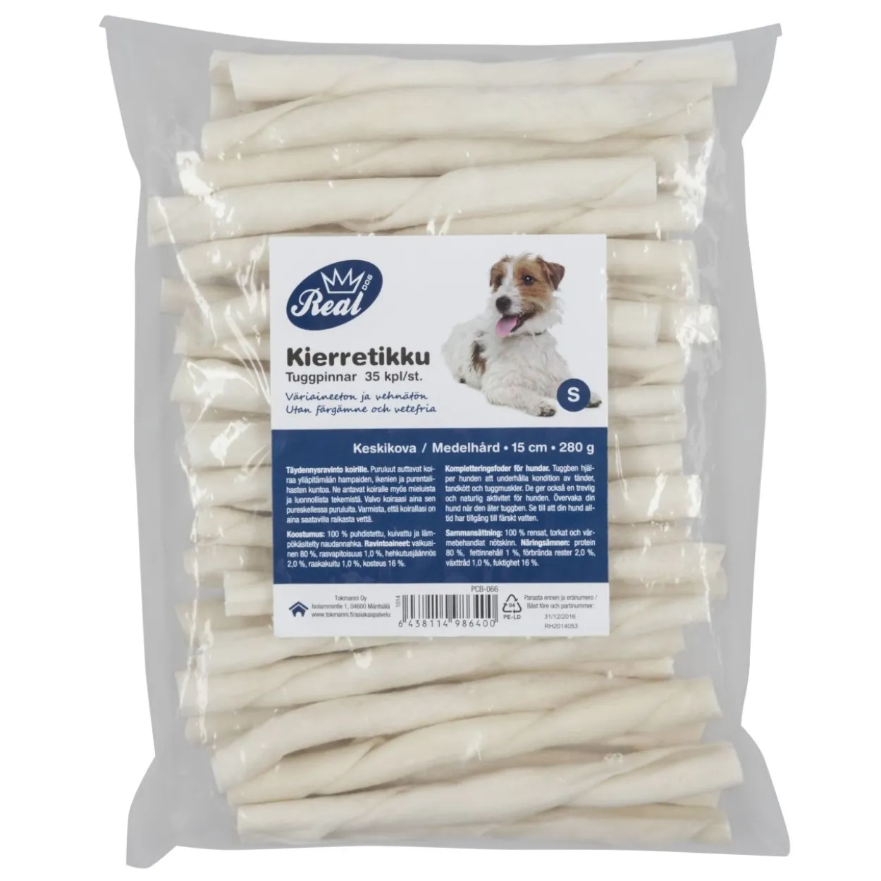 Kierretikku 15 cm 35 kpl 280 g