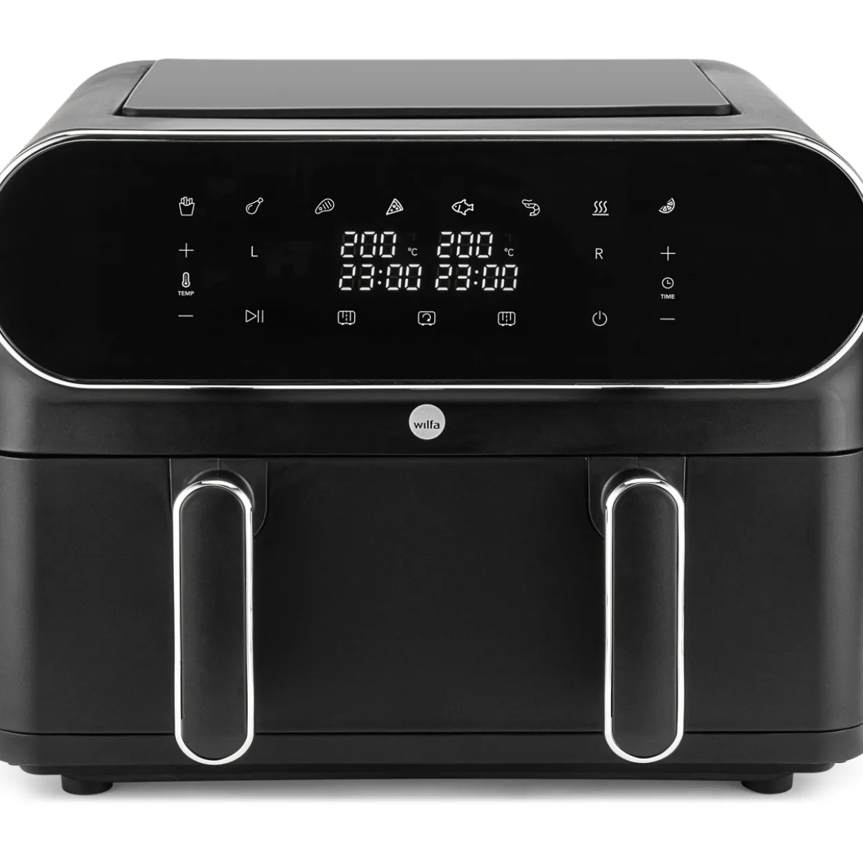 Kiertoilmakypsennin Wilfa Airfryer AF-2X50 Dual