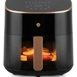 Kiertoilmakypsennin Wilfa Airfryer AFD-80SPLIT musta/ruusukulta