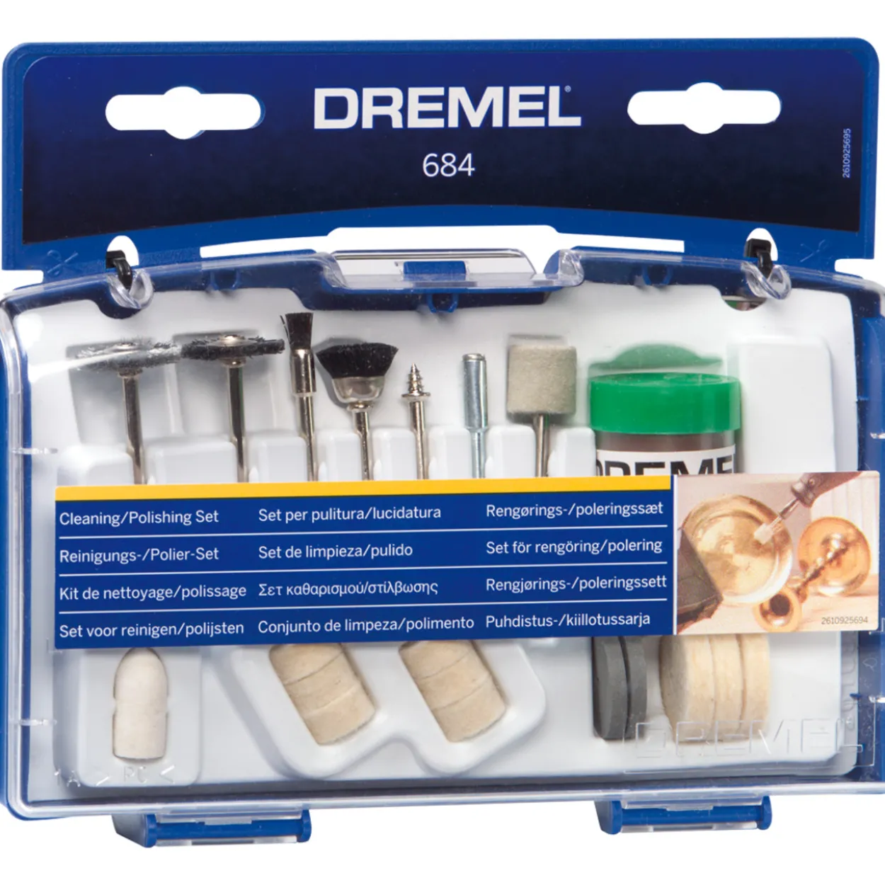 Kiillotussarja Dremel 684, 20-osaa