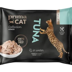Kissanherkku PrimaCat 4 x 50 g Fillets