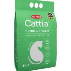Kissanhiekka Best Friend 10 l Cattia Spring Fresh