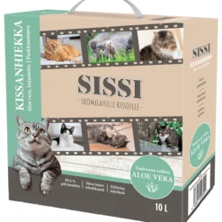 Kissanhiekka Sissi 10 l kissanhiekka aloe vera