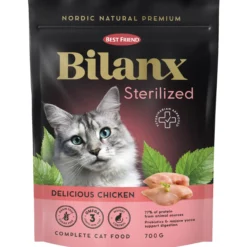 Kissanruoka Best Friend 700 g Bilanx Sterilized kana