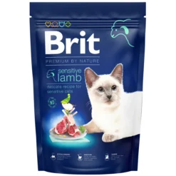 Kissanruoka Brit Premium 1,5 kg lammasta herkkävatsaisille kissoille