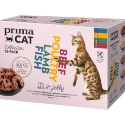 Kissanruoka PrimaCat Classic 12 x 85 g hyytelölajitelma