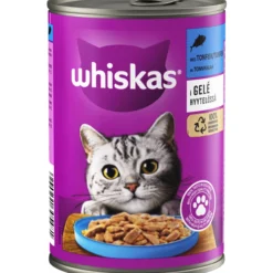 Kissanruoka Whiskas 400 g Tonnikalaa hyytelössä