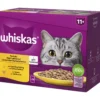 Kissanruoka Whiskas 12 x 85 g 11+ Siipikarjaherkut hyytelössä