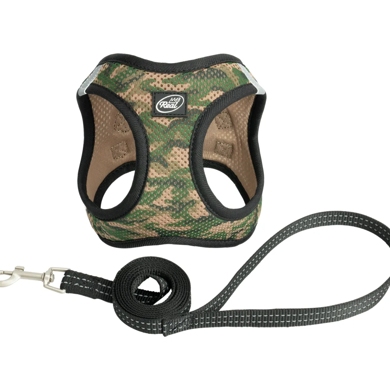 Kissanvaljaat + talutin -setti Real Cat Camo