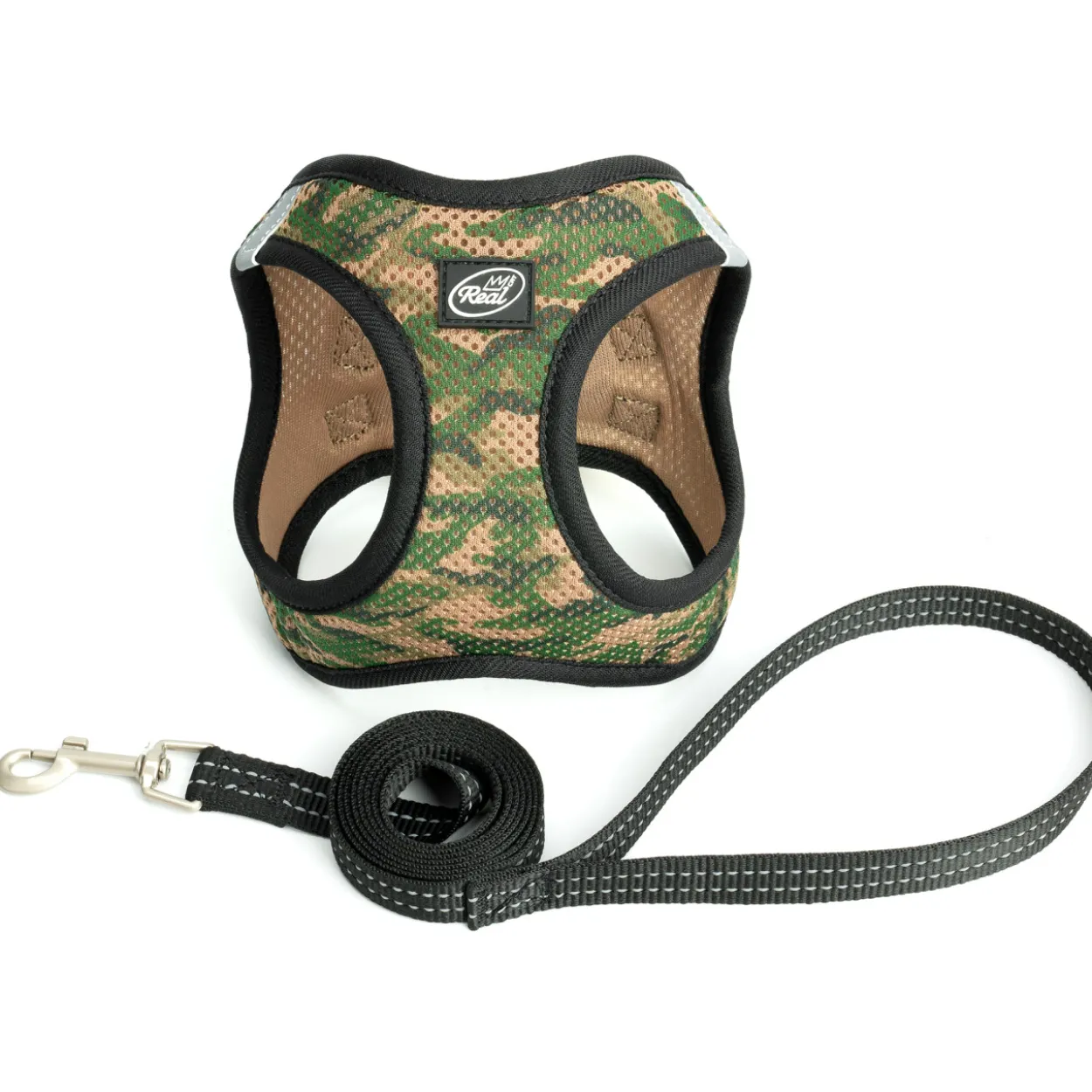 Kissanvaljaat + talutin -setti Real Cat Camo