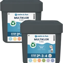 Klooritabletit Swim & Fun 200 g 2 x 5 kg MultiKlor Maxi