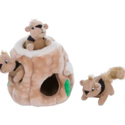 Koiran aktivointilelu Outward Hound orava piilo S