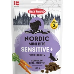 Koiran herkku Best Friend 120 g Nordic Mini Bits Sensitive+
