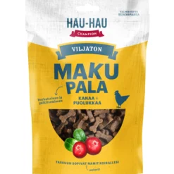Koiran herkku Hau-Hau 200 g kana-puolukka