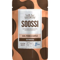 Koiranruoka Dagsmark 120 g Soossi kana-peruna-karpalo kastikkeessa
