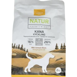 Koiranruoka NATUR PREMIUM PET 2 kg kana