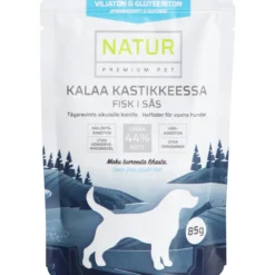 Koiranruoka NATUR PREMIUM PET 85 g kastikkeessa