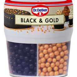 Koristerakeet Dr.Oetker 78 g Black & Gold