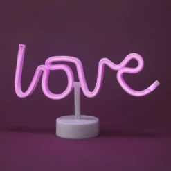 Koristevalo Miny neon pinkki love