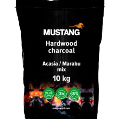 Kovapuu grillihiili Mustang akaasia / marabu 10 kg