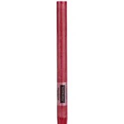 Kruunukynttilä 27cm Rustic viininpunaine