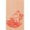 Käsipyyhe Moomin 30 x 50 cm Muumimamma persikka