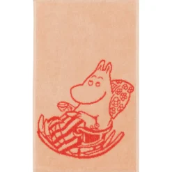 Käsipyyhe Moomin 30 x 50 cm Muumimamma persikka