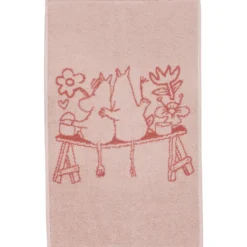 Käsipyyhe Moomin 30 x 50 cm Rakkaus