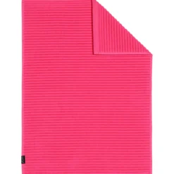 Käsipyyhe Ratia 50 x 70 cm Kohoraita fuksia