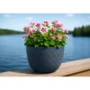 Kukkaruukku Multy Home Scalloped 36 cm, sininen