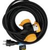Kumijatkojohto 10 m 3osaa 3x2,5 mm