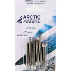 Kuusiokoloruuvi DIN 912 M6x40mm A4
