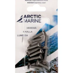Kuusioruuvi Arctic Marine DIN933 M6x20 A4, 10 kpl