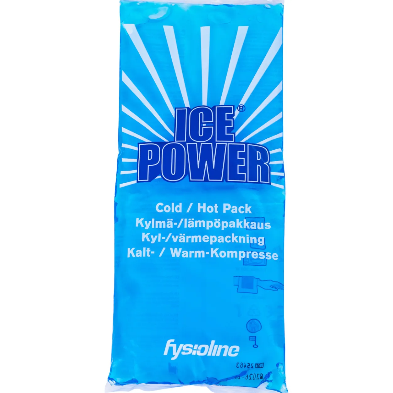 Kylmä/lämpöpakkaus Ice Power uudelleenkäytettävä