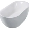Kylpyamme Lykke Arctic Deluxe 1500 x 750 x 580 mm, valkoinen