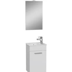 Kylpyhuonekalustesetti Vitra 3in1 Mia 40 cm valkoinen