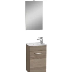 Kylpyhuonekalustesetti Vitra 3in1 Mia 40 cm tammi