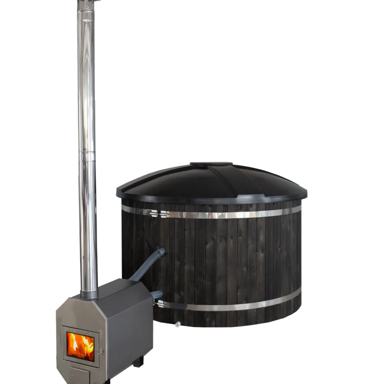 Kylpytynnyri PW-SPA Classic, musta/tummanharmaa 30kW