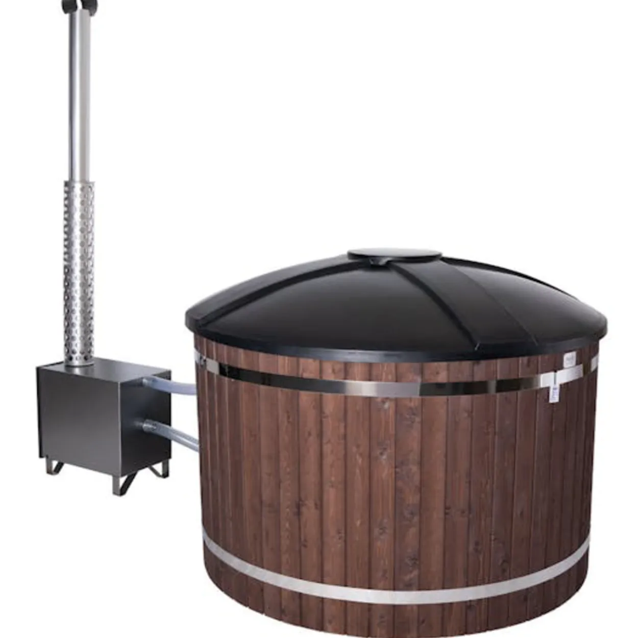 Kylpytynnyri PW-SPA Freetime L, pähkinä/graniitti 30 kW