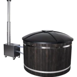 Kylpytynnyri PW-SPA Freetime L, musta/graniitti 30 kW