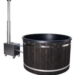 Kylpytynnyri PW-SPA Freetime L, musta/mustagraniitti 30 kW