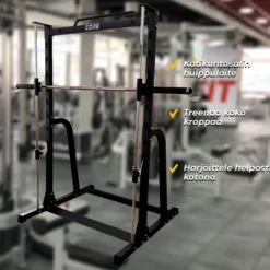 Kyykkyteline Core Smith Half Rack