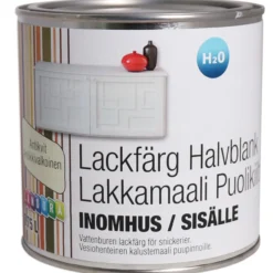 Lakkamaali V 0,75 l puolikiiltävä antiikinvalkoinen