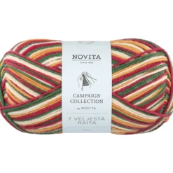 Lanka Novita 100 g 7 Veljestä Raita
