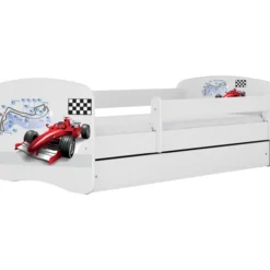 Lastensänky Kocot Kids Babydreams Formula laatikolla, valkoinen